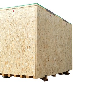 Caisse en bois Hongshi Beiren 300x400x400mm en panneaux de particules, boîte d'emballage industrielle pour l'exportation, caisse de manutention robuste - Product Image 4
