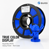 Filamento PETG de 1.75mm en Azul Klein, Baja Distorsión, Filamento de Plástico para Impresión 3D FDM, Venta Caliente