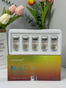 OEM/ODM SANENDI 5 flacons*7ML NAD+ Skin Booster 7ml Cell Energy Revitalizer Anti-âge Sérum Éclat Réparateur de Peau Essence Anti-âge - Product Image 6