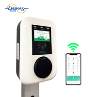 Nouvelle borne de recharge murale Chuhan 7KW 11KW 22KW GBT Type 1 Type 2 pour voitures électriques domestiques 16A 32A