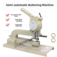 Machine à riveter semi-automatique pneumatique manuelle pour œillets, boutons creux et étiquettes volantes