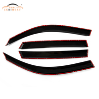 Protector de Lluvia para Ventanas, Deflector de Viento, Visera Solar, Protector de Lluvia, Parasol para Rav4 2001-2005