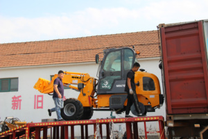 Wolf <span class=keywords><strong>CE</strong></span> được phê duyệt 1ton hoflader mini780tt nhỏ kết thúc trước nông nghiệp Mini Telescopic Bánh Xe Tải - Product Image 5