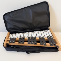 Hot-selling Exquisite Xylophone Black-and-white Practical 27 Tone Glockenspiel