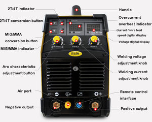 Mig271GW Igbt Inverter <strong>Co2</strong> Mag Mma Mini Mig <strong>Welding</strong> <strong>Machine</strong> - Product Image 4