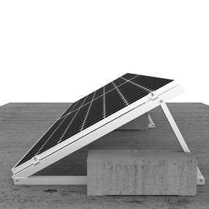Soportes de Techo Triangulares Ajustables de Aluminio Anodizado, Sistema de Montaje de Paneles Solares, Instalación en Techo con Trípode, Carga de Viento de 60m/s - Product Image 3