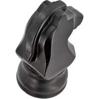 Marketing chevalier pièce d'échecs pu balle anti-stress/argent Wad anti-stress/argent Wad Stress jouet
