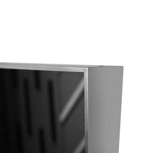 Wandgemonteerde Geborsteld Roestvrij Staal Frame Gehandicapte Spiegels Verstelbare Kanteling Badkamer Invalide Wandspiegel - Product Image 3