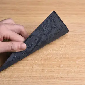 9x3.6 inç siyah bitirme aşındırıcı kum yaprak kağıt ıslak kuru taşlama su geçirmez zımpara