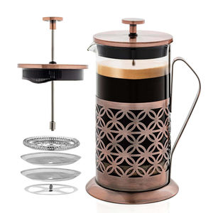 Vente directe d'usine Moulin à café Cafetière à piston Cafetière à piston à double paroi isolée - Product Image 1