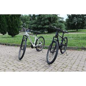 Vélo de montagne avec cadre en alliage d'aluminium, frein à disque, 21 vitesses, suspension intégrale, taille de roue de 27,5 pouces, fourche à suspension pour le cyclisme hors route - Product Image 1