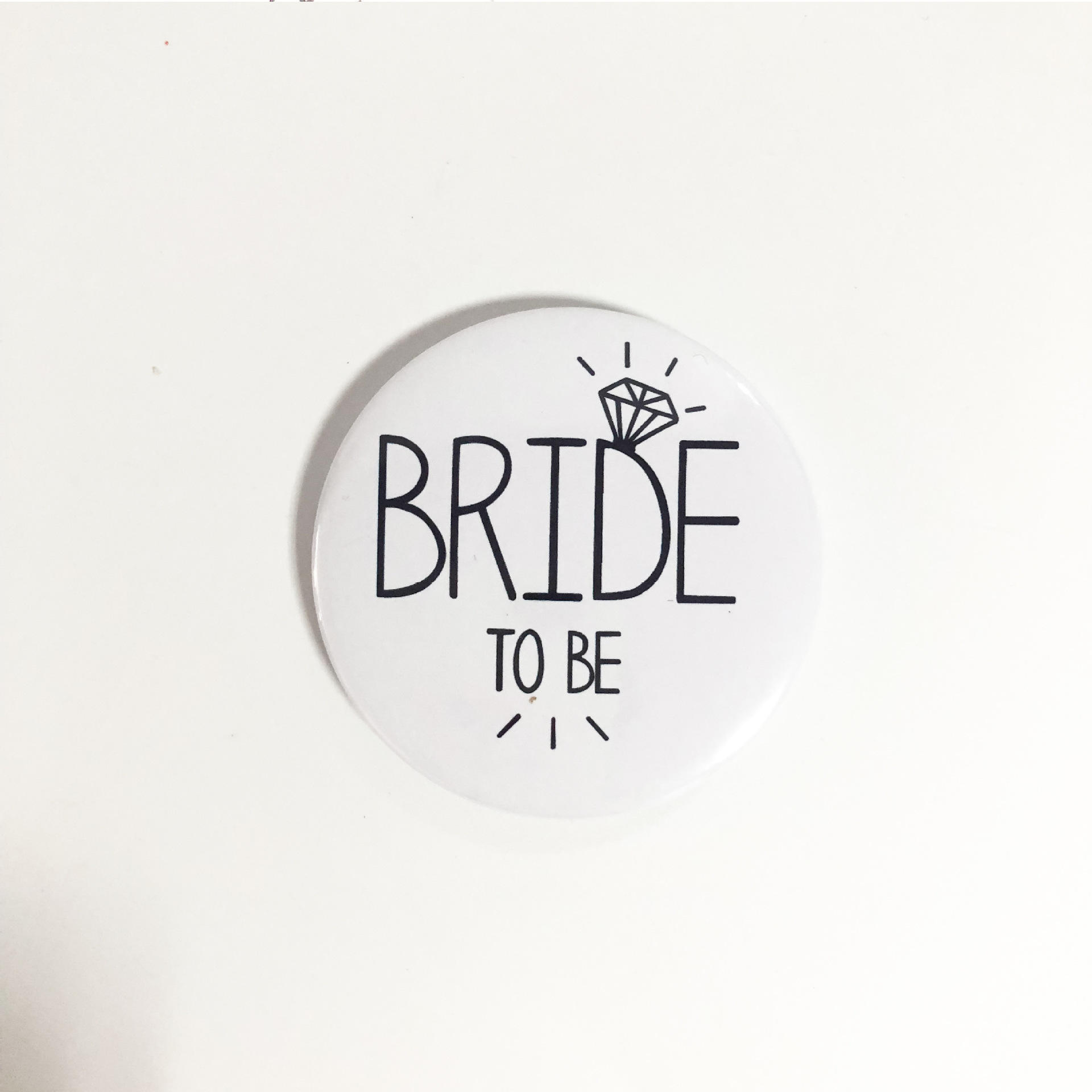 White - Bride to be