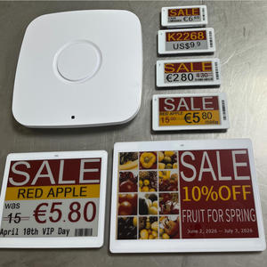Nuevo Gateway Ble de 2.4Ghz, Sistema Api Eas, Etiqueta Electrónica para Estantes, Etiqueta Electrónica para Estantes ESL, Pantalla de Tinta Electrónica, Etiquetas de Precio Digitales - Product Image 1