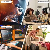 Sac à dos DJ personnalisé de haute qualité pour les concerts en club, étui pour table de mixage DJ compatible avec le contrôleur DJ Pioneer DDJ-SR2, sac à dos de voyage