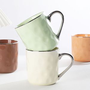High Quality Custom Creative Light Luxury Breakfast Cup Household Gradient <b>Ceramic</b> Coffee <b>Mugs</b> - Product Image 1
