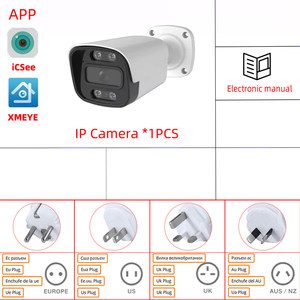 กล้องอินฟราเรด IP ความปลอดภัย POE 8MP กันน้ำออนวิฟ H.265 M419 - Product Image 5