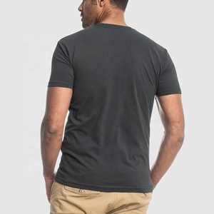 4.3 Oz <span class=keywords><strong>Super</strong></span> Soft pettinato uomo tinta unita girocollo classico 100 cotone T Shirt - Product Image 3