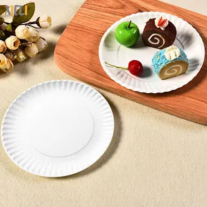 Xieli Vietnam Disposable Paper Plate Set Eco Friendly Paper Plates White Paper Plate