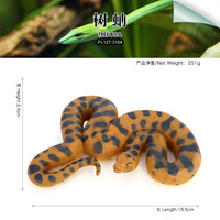 Figuras de Animales de PVC Sólido al por Mayor, Modelo de Simulación de Serpiente Pitón, Cobra, Juguetes de Animales