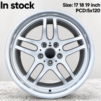 عجلات من سبائك الألومنيوم الأكثر مبيعًا مقاس 17 و18 و19 بوصة، عجلات 5x120 لسيارات BMW الفئة 3 والفئة 5 وM3 وM4 وM5 وX3 وX5 وX6 وZ4، عجلات بخمس فتحات