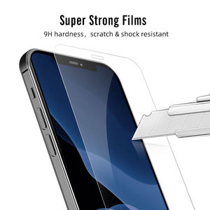 ฟิล์มกระจกนิรภัยแบบโค้ง 9H 2.5D สำหรับ iPhone 13 Pro Max 12 11 X Xr Xs Max 8 7P 6 - Product Image 4