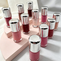 Gloss à lèvres personnalisé avec logo couleur, marque privée, sans cruauté, effet miroir, hydratant, non collant, cosmétiques pour les lèvres, vente en gros OEM