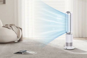 2024 Chine vente en gros usine refroidisseur d'air ventilateur tour piédestal ventilateur sans lame moteur à courant continu silencieux faible décibel pour un usage domestique - Product Image 3