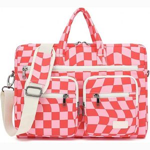 Échantillon gratuit Sac à bandoulière pour ordinateur portable imperméable et protecteur à double couche pour femmes et hommes Bureau Affaires - Product Image 6