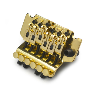Pont <span class=keywords><strong>de</strong></span> guitare en métal <span class=keywords><strong>haut</strong></span> <span class=keywords><strong>de</strong></span> <span class=keywords><strong>gamme</strong></span> avec système <span class=keywords><strong>de</strong></span> trémolo double, accessoires durables pour guitare électrique - Product Image 4