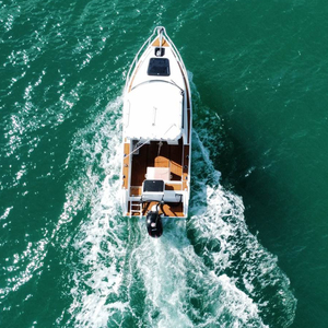 Bateaux de pêche en aluminium Sea King 625 Profisher 20 pieds, console de vitesse, cabine, coque en V, à vendre - Product Image 4