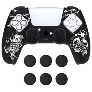 Funda de Silicona para Control de PS5 - Superficie Texturizada Grabada - Product Image 1