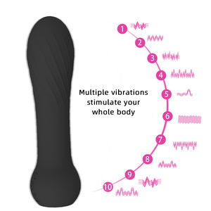 小さくて素敵でキュートなバイブレーター、女性の喜びのための調整可能な振動リモコン付き、膣に便利で快適な使用 - Product Image 5