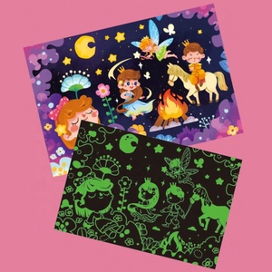 96 pezzi bagliore nel buio <span class=keywords><strong>Puzzle</strong></span> giocattolo per bambini all'inizio del gioco di <span class=keywords><strong>Puzzle</strong></span> luminosi gioco unico pezzo di Design <span class=keywords><strong>Puzzle</strong></span> magico Set - Product Image 4