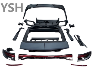 Montaje de parachoques delantero y trasero de coche de alta calidad a través de la cubierta del maletero de las luces traseras adecuada para Panamera 970 Upgrade <span class=keywords><strong>971</strong></span> - Product Image 6