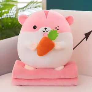 AIFEI TOY wholesale New hamster cute Plush Toy Pillow Soft Children's Sleeping Doll birthday gift