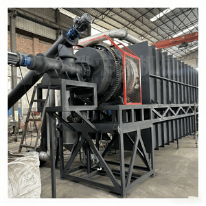 Four de carbonisation continu pour poudre de charbon de sciure de bambou - Product Image 1