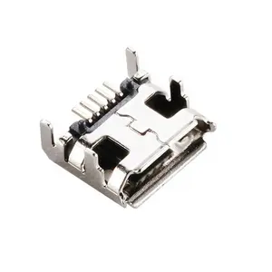 Micro USB Type B Female Connector 7.2 Spacing Quad Plug USB Micro Type B Male To Female Adapter