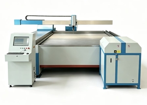 Machine de découpe industrielle CNC à jet d'eau, zone de coupe 6x2m, pompe 50HP, pression max 420 MPa, triphasé 220-480 VAC - Product Image 5