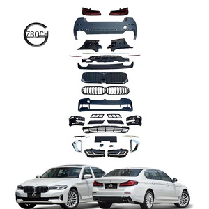 G30 Pare-chocs de voiture pour 2017 + <span class=keywords><strong>BMW</strong></span> Série 5 G30 G38 520i 528i 530i 535i 525d <span class=keywords><strong>530d</strong></span> 535d à 2023 G30 G38 Classic Body Kit G30 Phares - Product Image 1