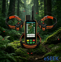 Système de suivi GPS multi-chiens Eseek Hunting, synchronisation jusqu'à 20 colliers, accepte les commandes OEM, accessoires de chasse professionnels