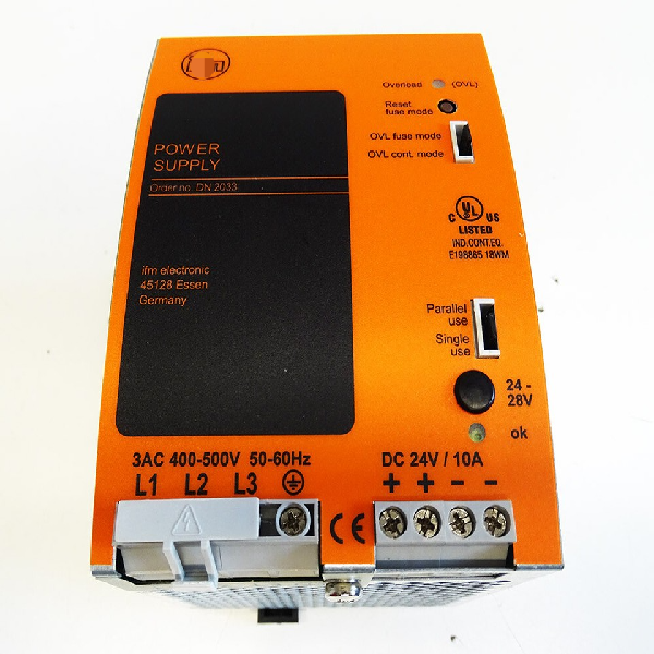 New Electronic Ecomat 200 DN2033 Rev B 24VDC 10A Power Supply Technical Support Available Fast Shipping 12-month Warranty Plc