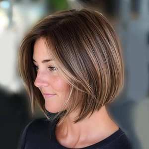 Peluca de Cabello Remy con Encaje Frontal Bob de Color Destacado, 180% de Densidad, Cabello Europeo Pequeño con Baby Hair, Pre-Plucked, Sin Pegamento, Envío Inmediato - Product Image 4