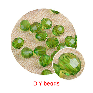 Vente en gros, 500g par sac, 6/8/10/<span class=keywords><strong>12</strong></span>/14/16/18/20mm, Perles en résine à 32 facettes - Product Image 6