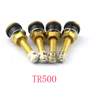 Tiges de valve sans chambre à air en cuivre pour camions, bus et véhicules lourds, embout américain TR570, OEM personnalisable - Product Image 4