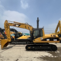 Excavatrice Caterpillar 320CL d'occasion de haute qualité pour CAT 320 sur chenilles, en état de marche, avec composants essentiels : moteur et pompe