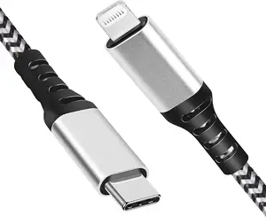 IPhone Fast Charger 10ft, Deegotech Kabel USB C Ke Lightning iPhone 14 Plus, Kabel Lightning Nilon Panjang