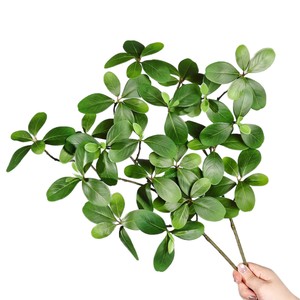 Planta Artificial Meng Jie de 30cm-100cm, Hojas de Seda y Plástico, Rama Decorativa para Decoración de Interiores del Hogar - Product Image 5