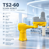 Robot industriel de haute précision Staubli TS2-60, 4 axes, 8,4 kg, portée de 620 mm, pour l'automatisation de la préhension, du placement et de l'emballage, robot Scara