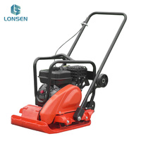 Compacteur à plaque vibrante autoporté Mikasa Style MS90, moteur essence/diesel, plaque en fonte de 90 kg pour le compactage du sol et de l'asphalte