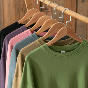 <span class=keywords><strong>T</strong></span>-<span class=keywords><strong>shirt</strong></span> à manches courtes en coton de haute qualité avec logo personnalisé, rose, <span class=keywords><strong>T</strong></span>-<span class=keywords><strong>shirt</strong></span> à manches longues pour femmes - Product Image 2